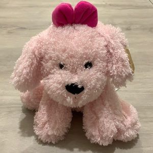 NWT Animal Adventure Pink Fluffy Dog